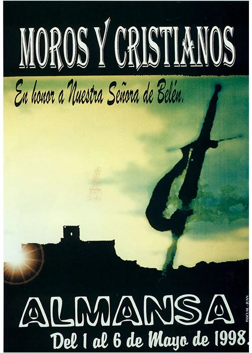 Fiestas mayores en honor de María Santísima de Belén 1998 Almansa